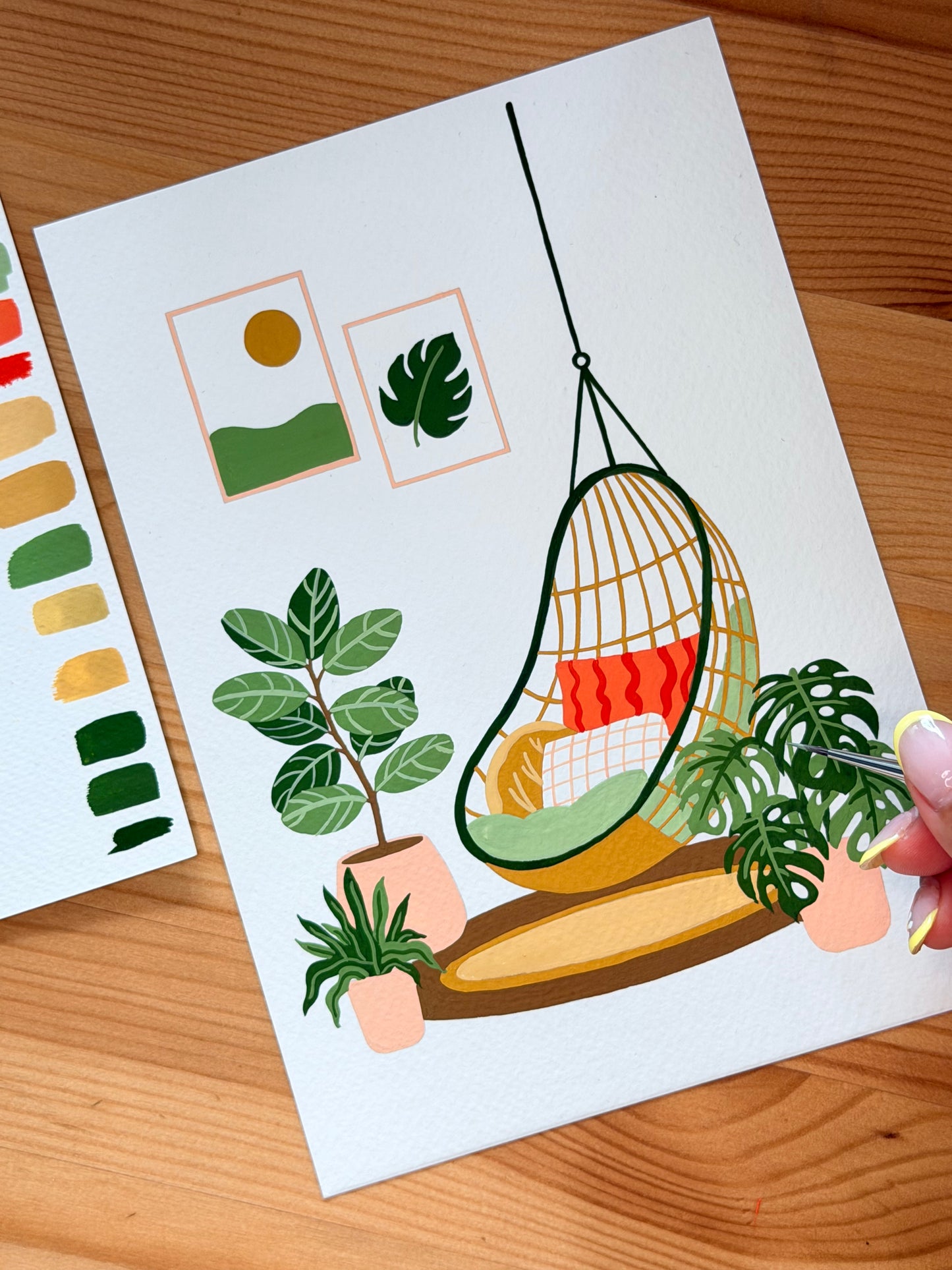 HousePlant Haven - Gouache Painting Kit