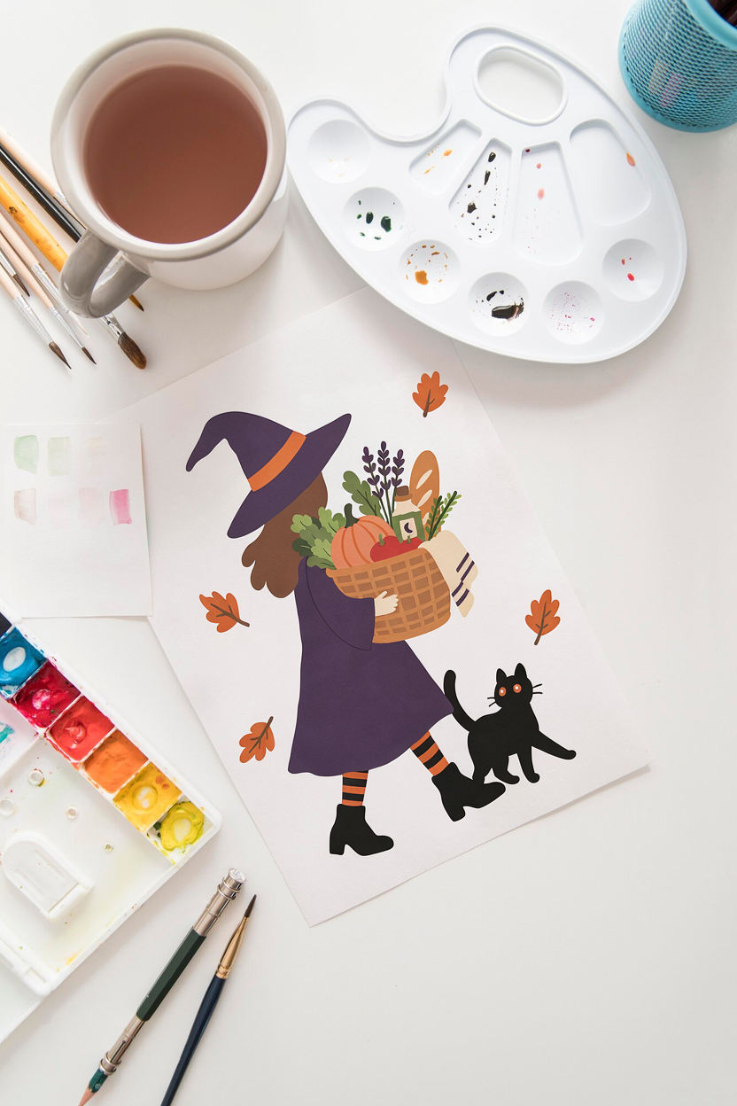 Witch's Grocery Run