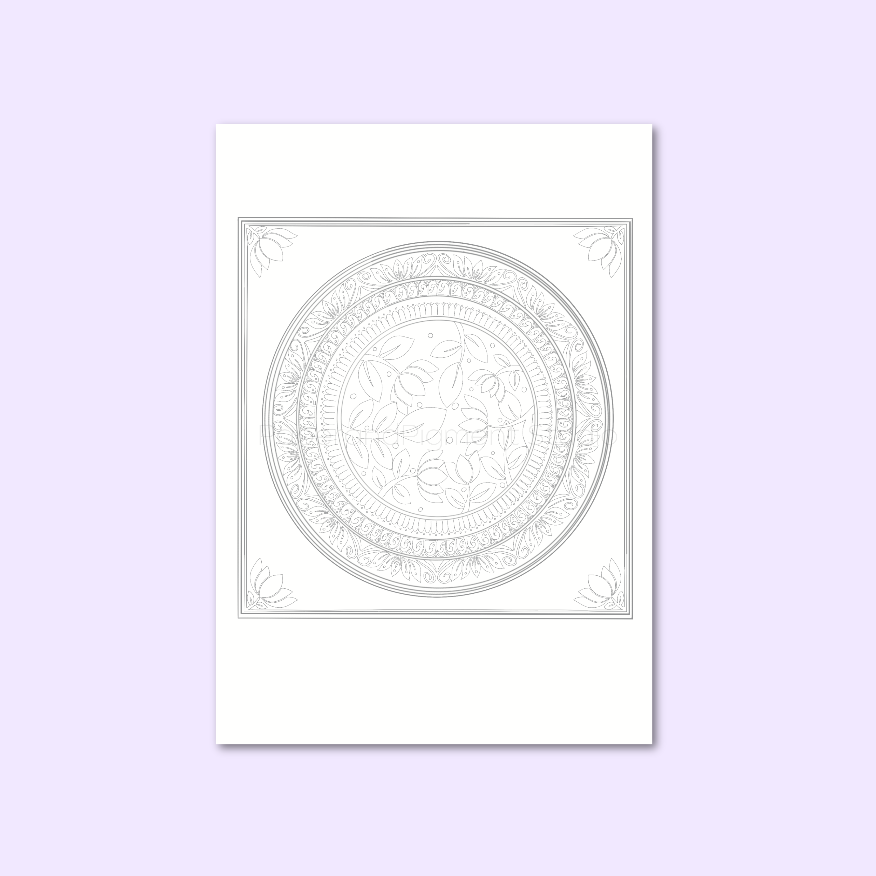 Lotus Medallion