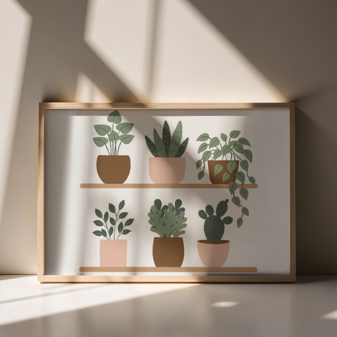 Little Plant Corner- Gouache Painting Kit