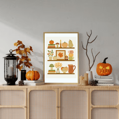 Pumpkin Shelf