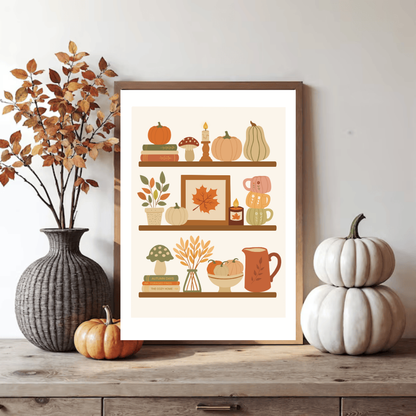 Pumpkin Shelf