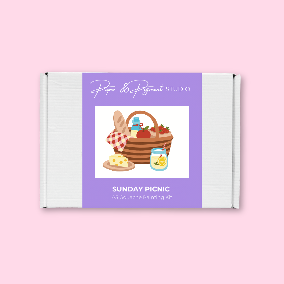 Sunday Picnic- Gouache Painting Kit