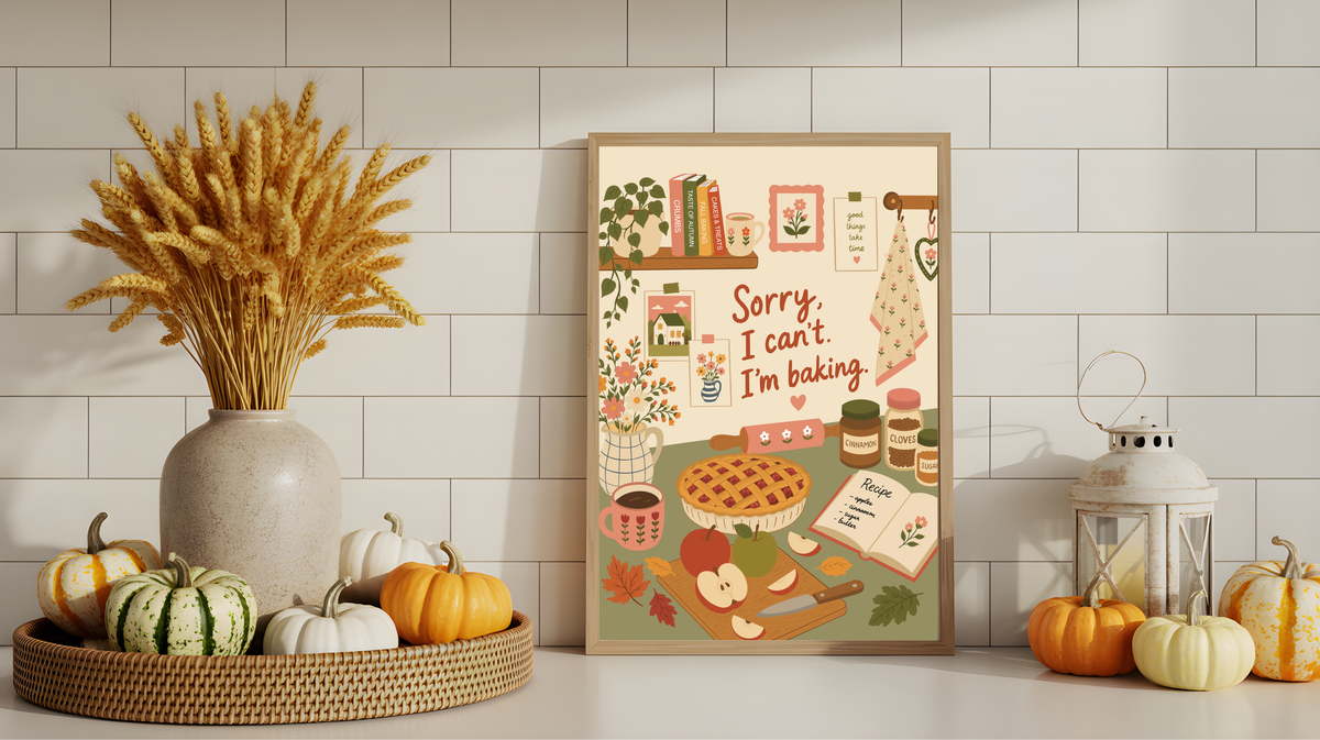 Sorry, I can't. I'm baking!