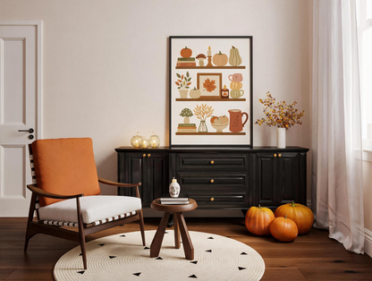 Pumpkin Shelf